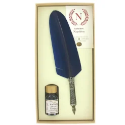 Boutiques de musées Écriture-Coffret d'écriture Napoléon - Plume d'oie Bleue - Bortoletti