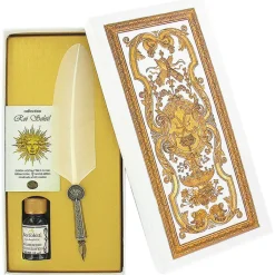 Boutiques de musées Écriture-Coffret d'écriture Versailles - Plume d'oie blanche - Bortoletti