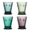 Boutiques de musées Art De La Table-Coffret de 4 Gobelets Abeille - Couleurs assorties