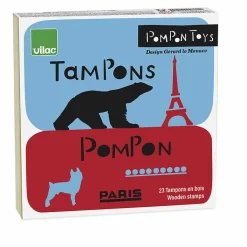 Clearance Boutiques de musées Coffret de 23 Tampons en bois François Pompon - Pompon Toys