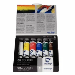Outlet Boutiques de musées Coffret de peinture à l'huile (6 tubes de 20ml) Van Gogh - Royal Talens