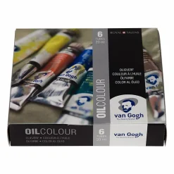 Outlet Boutiques de musées Coffret de peinture à l'huile (6 tubes de 20ml) Van Gogh - Royal Talens