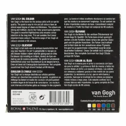 Outlet Boutiques de musées Coffret de peinture à l'huile (6 tubes de 20ml) Van Gogh - Royal Talens
