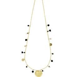 Boutiques de musées Collier à pampilles noires Nymphéa - Les Cleias