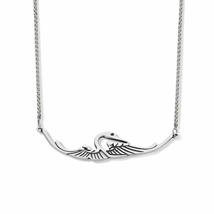 Hot Boutiques de musées Collier Art nouveau Cigogne