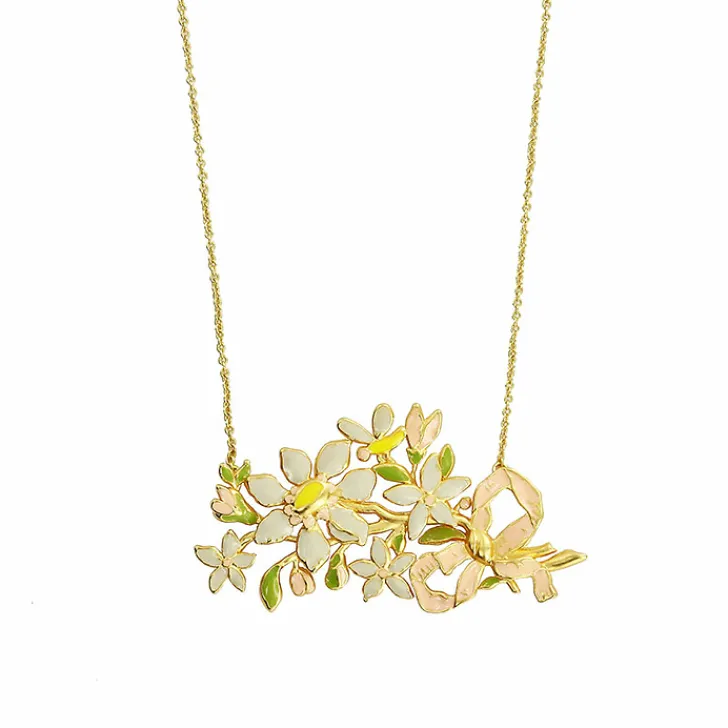 Boutiques de musées Colliers Et Pendentifs-Collier Galerie des modes Bouquet