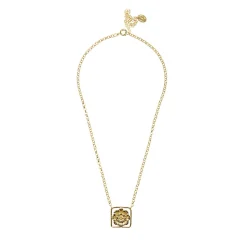 Boutiques de musées Colliers Et Pendentifs-Collier rosace et caisson - Medecine Douce