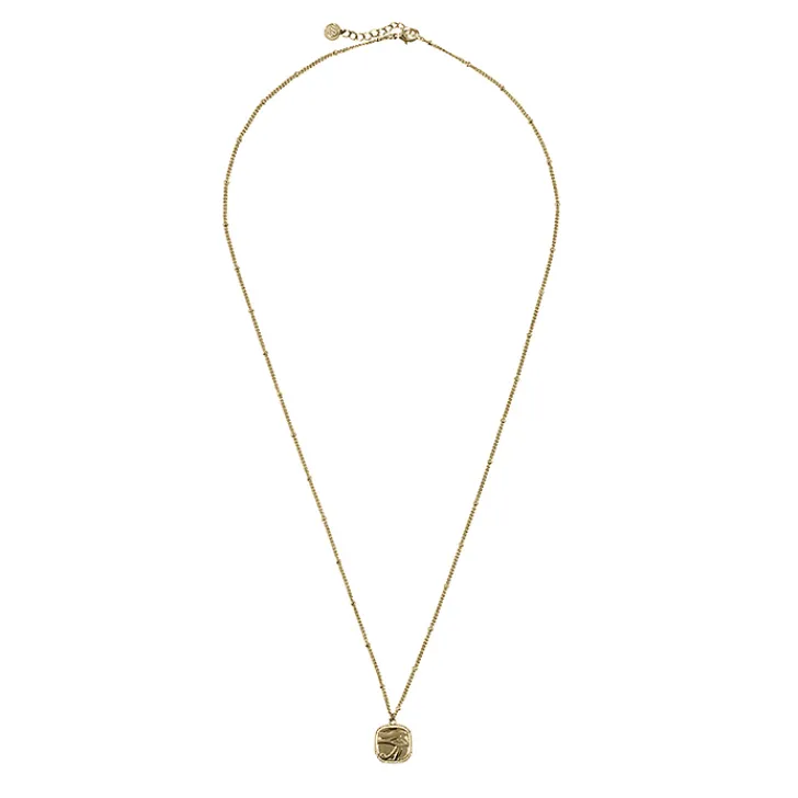 Boutiques de musées Colliers Et Pendentifs-Collier-pendentif Égyptien Œil - Chaîne boules 60cm