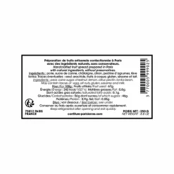 Boutiques de musées Alimentaire-Confiture Musée d'Orsay Châtaigne, poire et fève Tonka 250 grs - Petit déj' dans la chambre jaune - Confiture parisienne