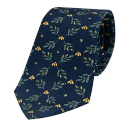 Discount Boutiques de musées Cravate Abeilles - Bleu