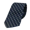 Homme Boutiques de musées Accessoires Homme-Cravate Fleurs de lys - Bleu