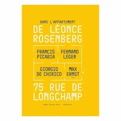 Boutiques de musées Catalogues D'Exposition-Dans l'appartement de Léonce Rosenberg, 75 rue de Longchamp - Francis Picabia, Fernand Léger, Giorgio De Chirico, Max Ernst... - Catalogue d'exposition
