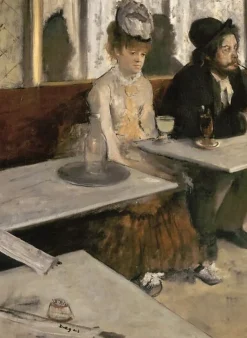 Boutiques de musées Dans un café [dit aussi L’Absinthe] (détail) (panneaux aluminium)