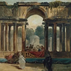 Boutiques de musées Toiles Sur Châssis|Toiles Sans Cadre-Danse et concert dans un parc (toiles sur châssis)