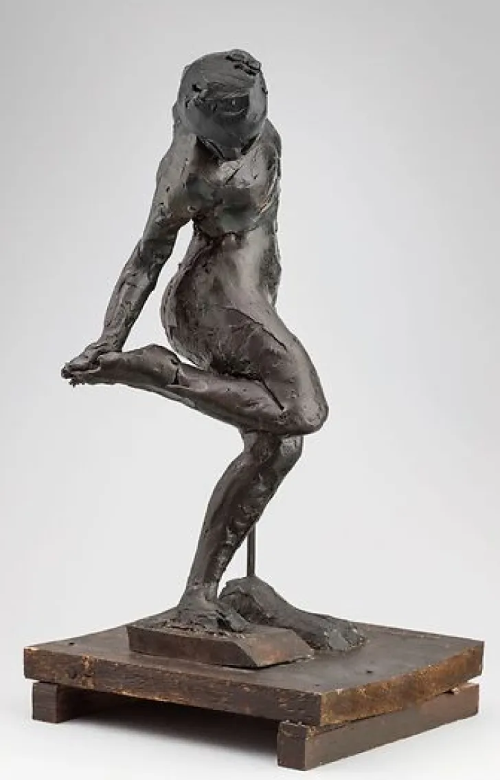 Boutiques de musées Toiles Encadrées|Toiles Sur Châssis-Danseuse, position de quatrième devant sur la jambe gauche, (toiles encadrées)