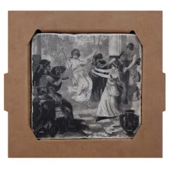 Boutiques de musées Art De La Table-Dessous de verre - Gynaeceum - Scène de la vie quotidienne 5