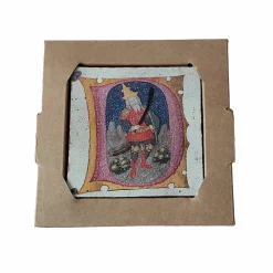 Outlet Boutiques de musées Dessous de verre en terre cuite - Bibliothèque