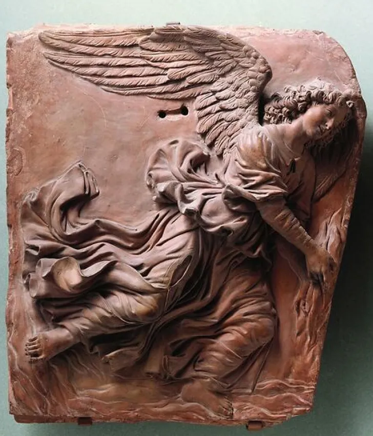 Best Boutiques de musées Deux anges volant (détail) (panneaux aluminium)