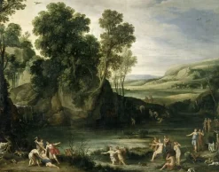 Clearance Boutiques de musées Diane découvrant la grossesse de Callisto (affiches d'art)