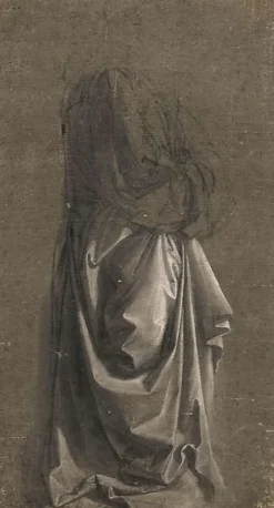 Boutiques de musées Toiles Encadrées|Toiles Sur Châssis-Draperie Jabach VIII. Figure debout (toiles encadrées)