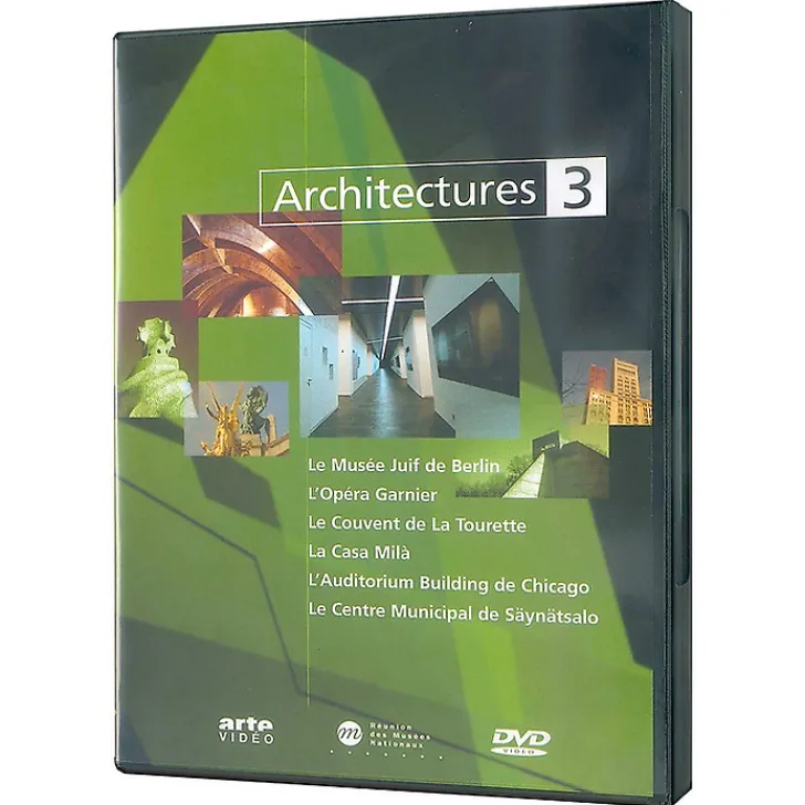 Boutiques de musées Dvd Culturels-DVD Architectures 3