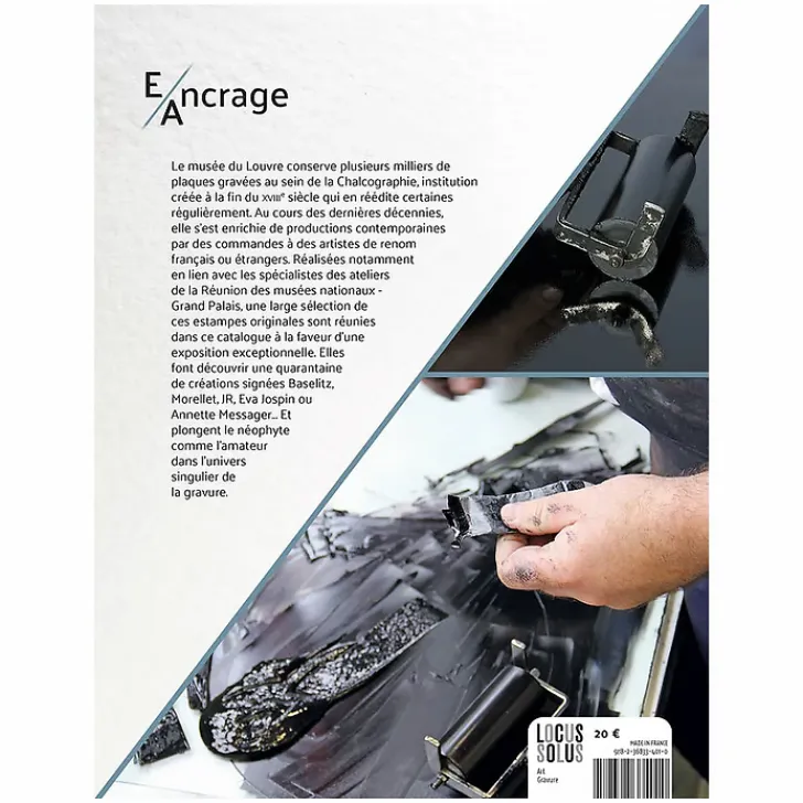 Sale Boutiques de musées E/Ancrage. Estampes contemporaines du Louvre et de la Rmn-GP - Catalogue d'exposition