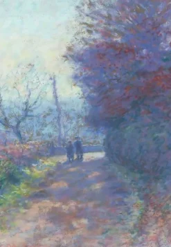 Clearance Boutiques de musées Effet de matin, l'hiver à Crozant (Creuse) (toiles encadrées)