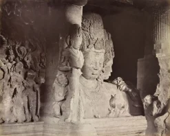 Outlet Boutiques de musées Elephanta. Maheshamurti, 1870-1880 (toiles encadrées)