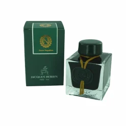 Boutiques de musées Écriture-Encre pour stylo plume vert Empire avec chiffre N de Napoléon