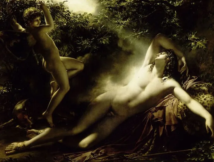 Online Boutiques de musées Endymion, effet de lune dit aussi Le Sommeil d'Endymion (panneaux aluminium)