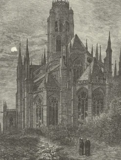 Best Boutiques de musées Estampe Abbaye Saint-Ouen de Rouen - Nicolle