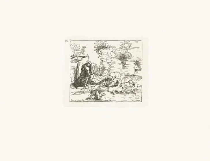 Online Boutiques de musées Estampe Allégorie au miroir solaire - Léonard de Vinci