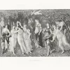 Boutiques de musées Chefs D'Œuvre Des Musées-Estampe Allégorie du printemps - Botticelli