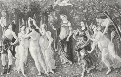 Boutiques de musées Chefs D'Œuvre Des Musées-Estampe Allégorie du printemps - Botticelli