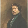 Discount Boutiques de musées Estampe Autoportrait de Delacroix, dit au gilet vert, 2003 - Pietro Sarto