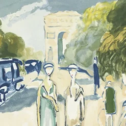 Discount Boutiques de musées Estampe Avenue Du Bois de Van Dongen