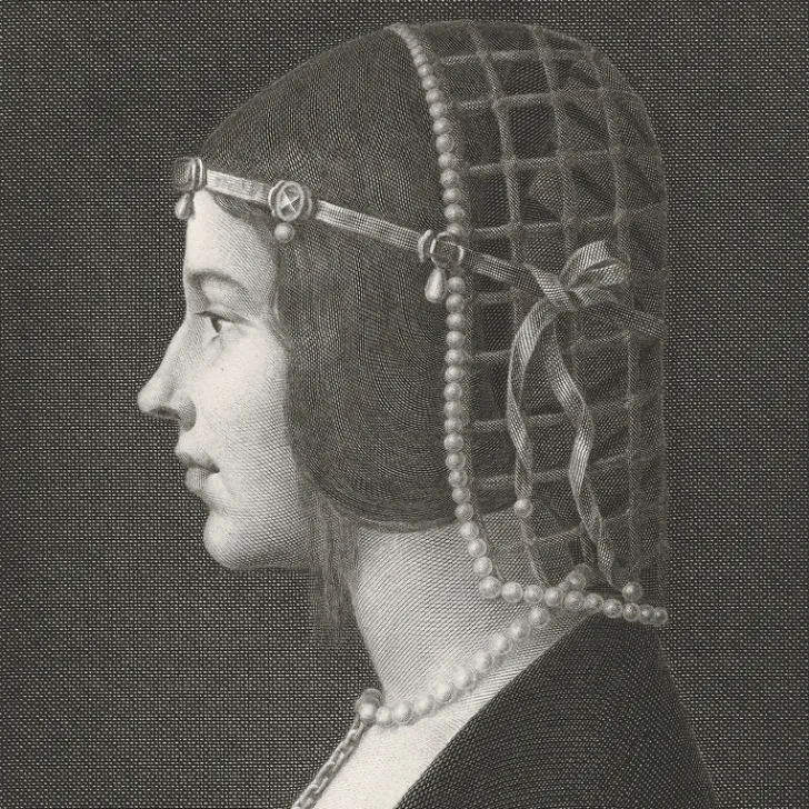 Boutiques de musées Estampe Béatrix d'Este - Léonard de Vinci