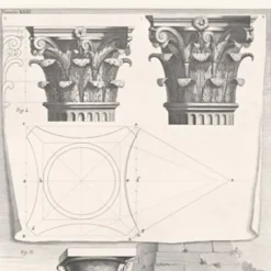 Hot Boutiques de musées Estampe Chapiteaux Corinthiens