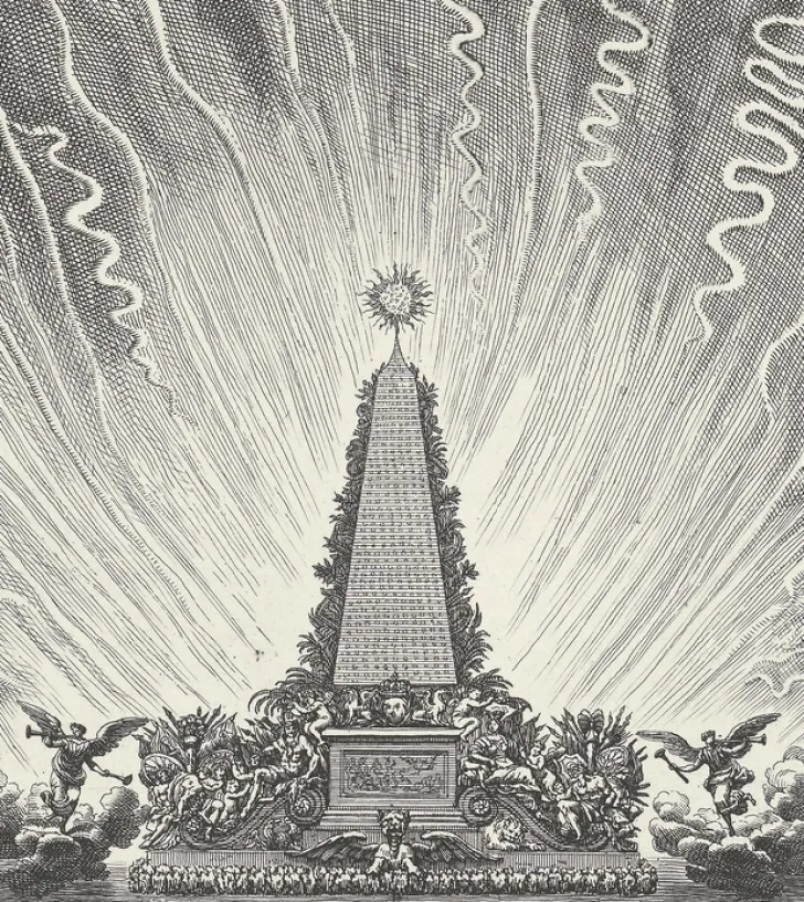 Discount Boutiques de musées Estampe Cinquième journée - Feu d'artifice sur le canal de Versailles - Jean Lepautre