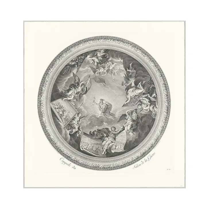 Boutiques de musées Architecture Et Villes-Estampe Coupole du salon de la Guerre