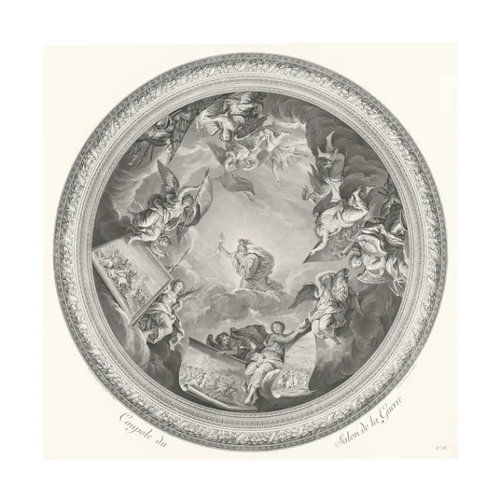 Boutiques de musées Architecture Et Villes-Estampe Coupole du salon de la Guerre