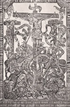 Online Boutiques de musées Estampe Crucifixion : le Christ en croix - Le Maître au criblé