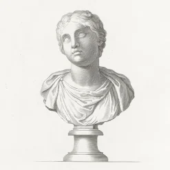 Discount Boutiques de musées Estampe Dame romaine du temps d'Alexandre Sévère