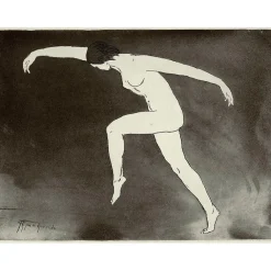 Boutiques de musées Art Moderne-Estampe Danseuse - Ripa De Roveredo