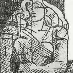 Boutiques de musées Paris Et Le Louvre-Estampe Estaminet - Marcel Gromaire