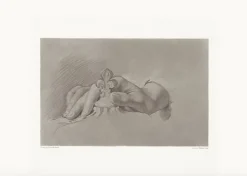 Boutiques de musées Dessins|Chefs D'Œuvre Des Musées-Estampe Etude de main (parti gauche d'une feuille d'études) - Hyacinthe Rigaud