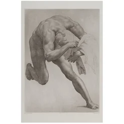 Best Boutiques de musées Estampe Etude d'homme nu - Da Volterra