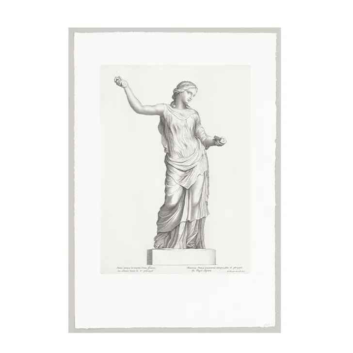 Hot Boutiques de musées Estampe Femme drapée