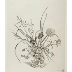 Boutiques de musées Nature, Fleurs Et Paysages|Art Moderne-Estampe Fleurs des champs dans un verre (printemps) - Hasegawa
