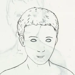 Boutiques de musées Créations Contemporaines-Estampe Françoise Petrovitch - Garçon à la poupée